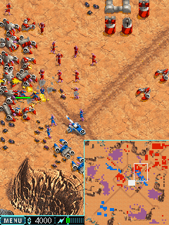 Warfare Incorporated running on Pocket PC.