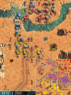 Warfare Incorporated running on Pocket PC.