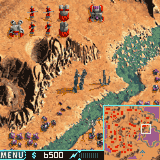 Warfare Incorporated running on Palm OS.
