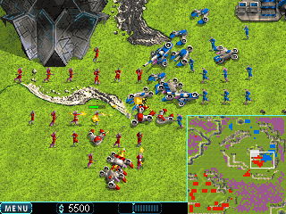 Warfare Incorporated running on Pocket PC.
