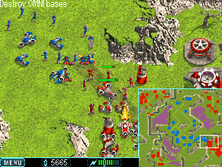 Warfare Incorporated running on Pocket PC.