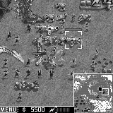 Warfare Incorporated running on Palm OS.