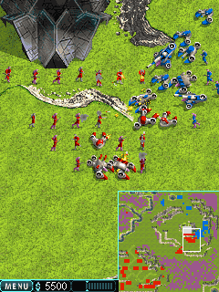 Warfare Incorporated running on Pocket PC.