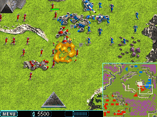 Warfare Incorporated running on Pocket PC.